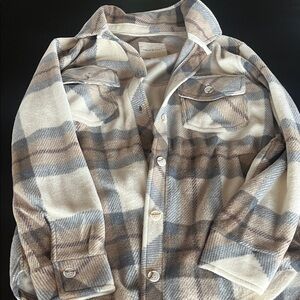 Thread & Supply Cozy Plaid Jacket